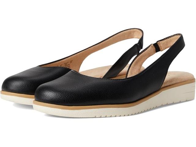 (取寄) ナチュラライザー レディース ソウル アイデア ドルセー Naturalizer women Soul Idea D'Orsay Black Faux Leather