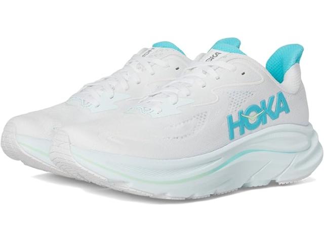 (取寄) ホカオネオネ レディース クリフトン 10 Hoka women Clifton 10 White/Cielo Blue