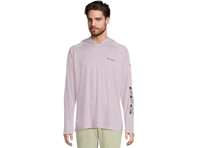 (取寄) コロンビア メンズ ターミナル タックル ブーディ Columbia men Terminal Tackle Hoodie Lavender Pearl/Black Logo