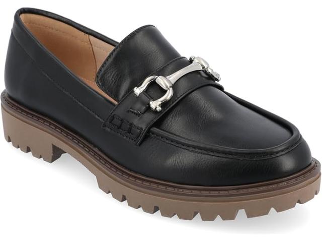 (取寄) ジュルネ コレクション レディース トゥルー コンフォート フォーム ジェサミー フラッツ Journee Collection women Tru Comfort Foam Jessamey Flats Black