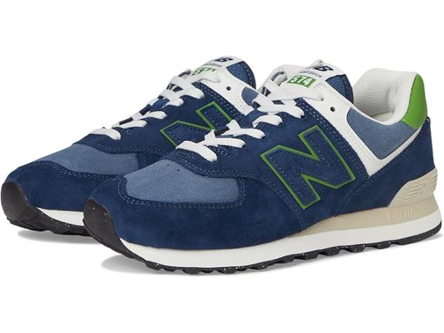 (取寄) ニューバランス クラシックス 574 New Balance Classics 574 Nb Navy/Alpine Green