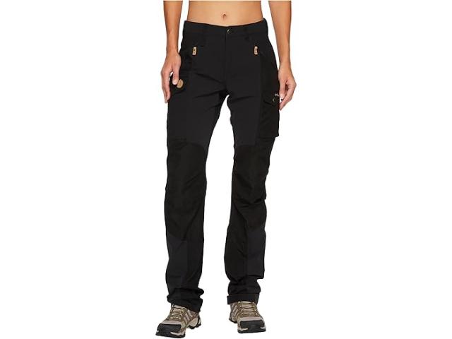 (取寄) フェールラーベン レディース ニッカ カーブ トラウザーズ Fjllrven women Fjallraven Nikka Curved Trousers Black