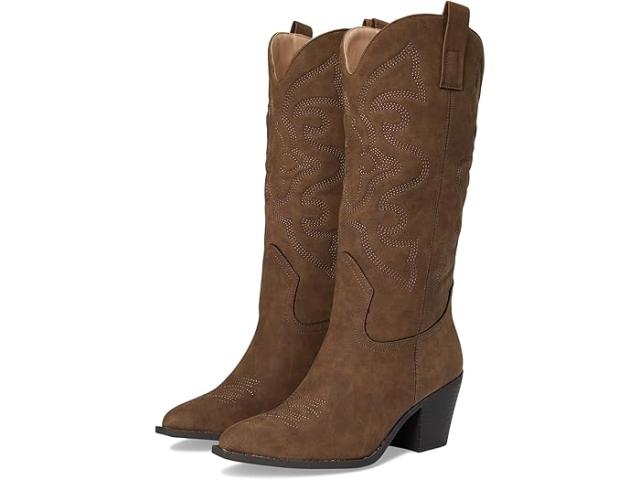 (取寄) ジュルネ コレクション レディース ヤントリー Journee Collection women Chantry Brown PU