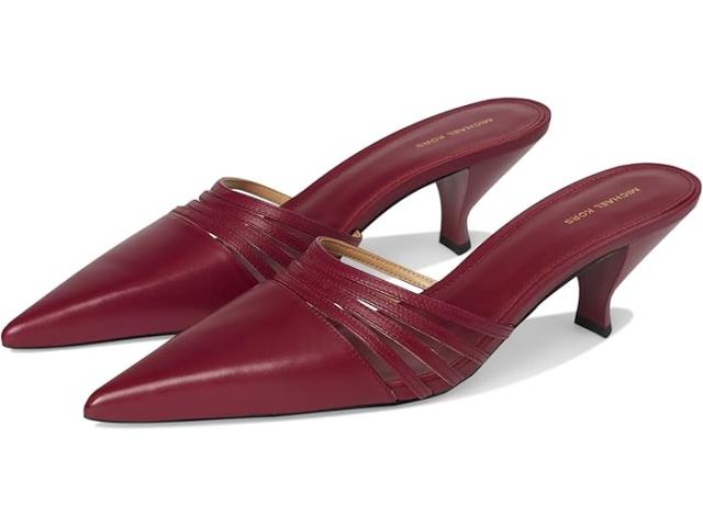 (取寄) マイケルコース レディース ヘイズリー ミュール パンプス MICHAEL Michael Kors women Haisley Mule Pumps Mulberry