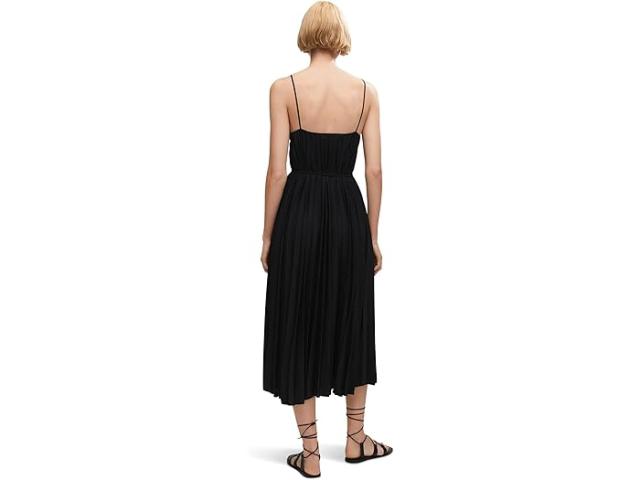 (取寄) マンゴ レディース フォーチュニー5 ドレス MANGO women MANGO Fortuny5 Dress Black
