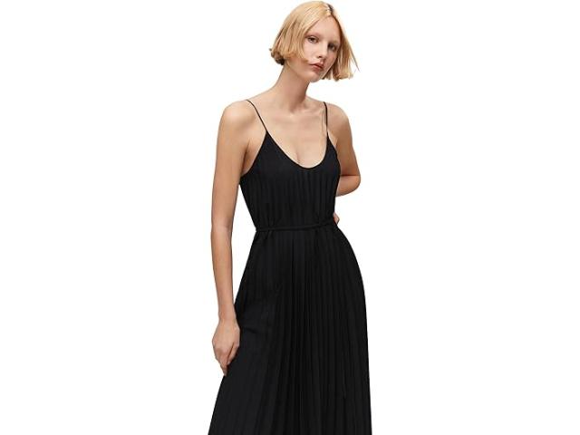 (取寄) マンゴ レディース フォーチュニー5 ドレス MANGO women MANGO Fortuny5 Dress Black
