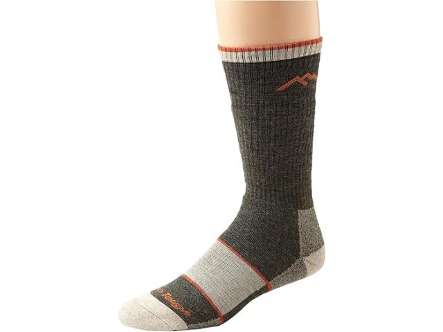 (取寄) ダーンタフバーモント メンズ メリノ ウール ブーツ ソックス フル クッション Darn Tough Vermont men Merino Wool Boot Socks Full Cushion Olive