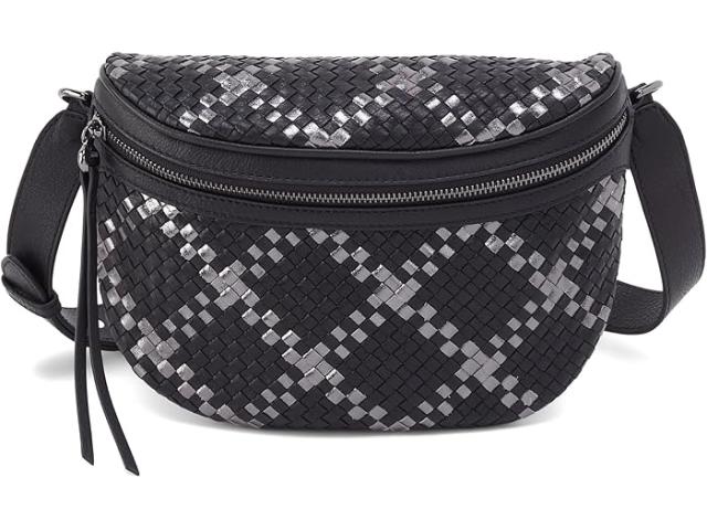 (取寄) ホーボー レディース ユノ ベルト バッグ HOBO women HOBO Juno Belt Bag Black Metallic Wovenの通販は 45,020円
