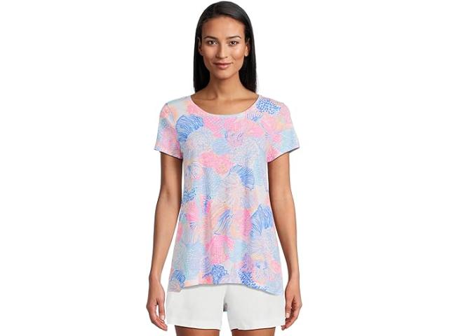 (取寄) リリー ピュリッツァー レディース エッタ スクープ ネック Lilly Pulitzer women Etta Scoop Neck Multi Roar Of The Seas