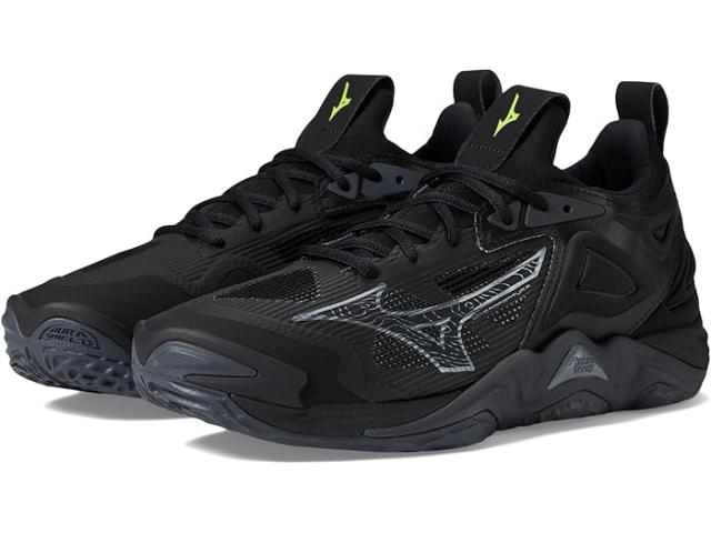 (取寄) ミズノ メンズ ウェーブ モーメンタム 3 Mizuno men Mizuno Wave Momentum 3 Black/Greyの通販は 32,591円