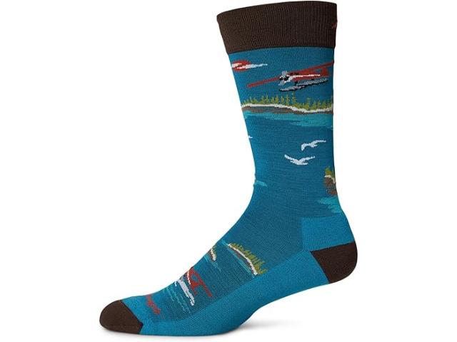 (取寄) ダーンタフバーモント メンズ フロート ボート クルー ライトウェイト ウィズ クッション Darn Tough Vermont men Float Boat Crew Lightweight with Cushion Cascade