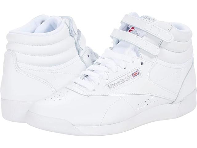 (取寄) リーボック ライフスタイル レディース フリースタイル HI ハイ トップ Reebok Lifestyle women  Freestyle Hi High Top White/Silver