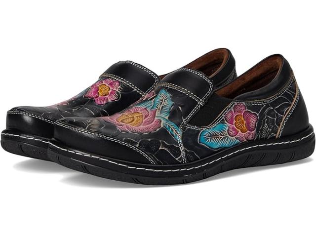 (取寄) ラルティストバイスプリングステップ レディース  L'Artiste by Spring Step women L'Artiste by Spring Step Annawan Black Multi