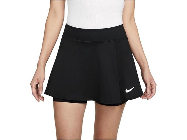 (取寄) ナイキ レディース ドライ-フィット ビクトリー フラウンシー スカート Nike women Dri-FIT Victory Flouncy Skirt Black/White