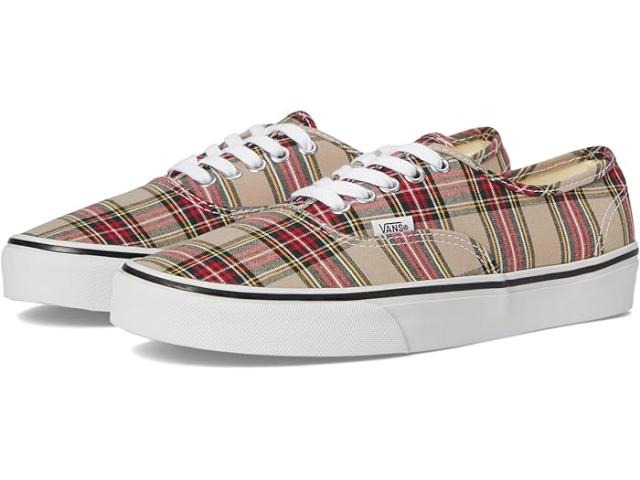 (取寄) バンズ オーセンティック Vans Authentic Plaid Tan