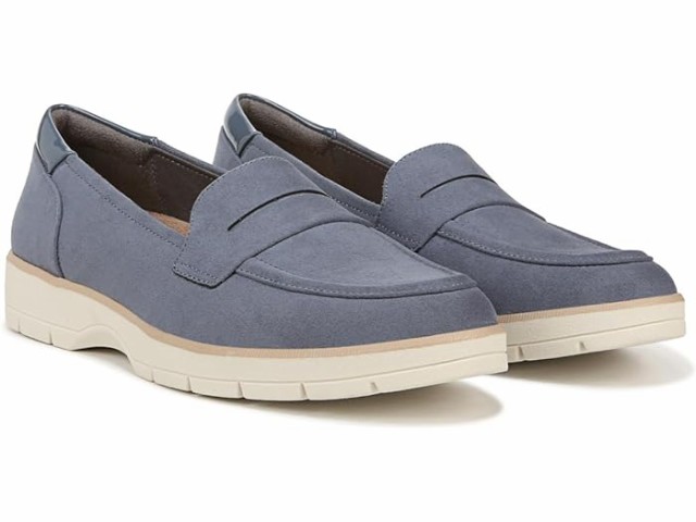 (取寄) ドクターショール レディース ナイス デイ スリップ-オン ローファー Dr. Scholl's women Dr. Scholl's Nice Day Slip-On Loafer Oxide Blue Microfiberの通販は
