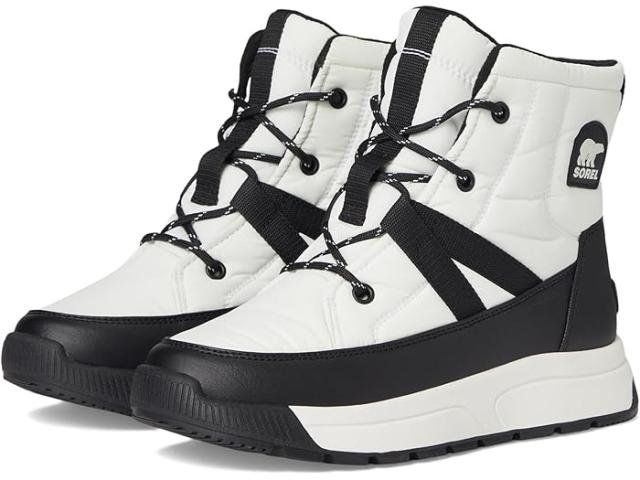 (取寄) ソレル レディース ホイットニー 3 ミッド ウォータープルーフ SOREL women Whitney Iii Mid Waterproof Sea Salt/Black