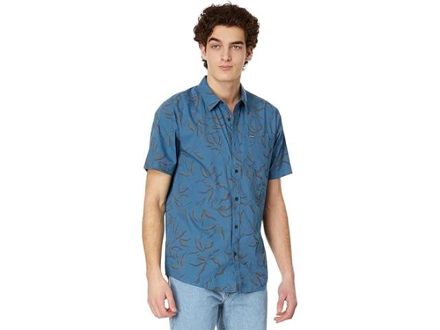 (取寄) ボルコム メンズ ストーン マッシュ ショート スリーブ ウーブン Volcom men Stone Mash Short Sleeve Woven Stone Blueの通販はポロシャツ
