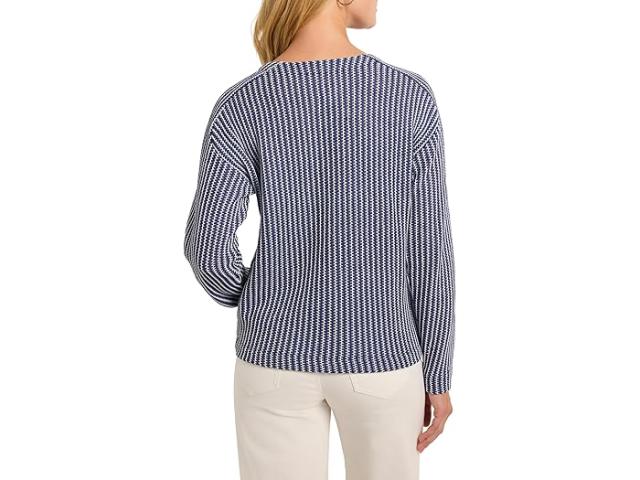 (取寄) ニックゾー レディース ジグ ザッグ ブルース トップ NIC+ZOE women Zig Zag Blues Top Blue Multiの通販は