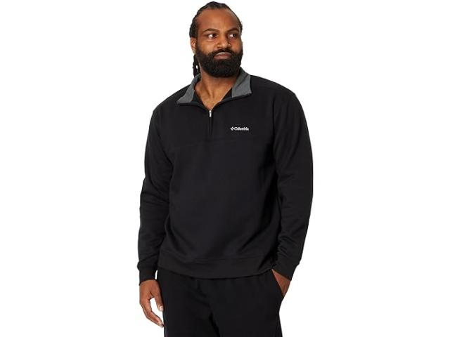 (取寄) コロンビア メンズ ビッグ アンド トール ハート マウンテン リ 1/2 ジップ Columbia men Columbia Big & Tall Hart Mountain II 1/2 Zip Black