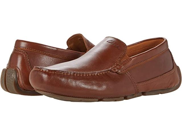 (取寄) クラークス メンズ マークマン プレーン Clarks men  Markman Plain Dark Tan Leather