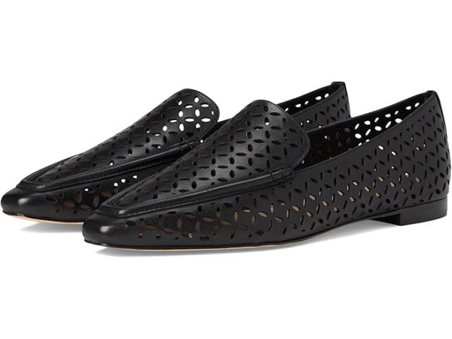 (取寄) コールハーン レディース シャンタル ローファーズ Cole Haan women Chantal Loafers Black Perforated Leather