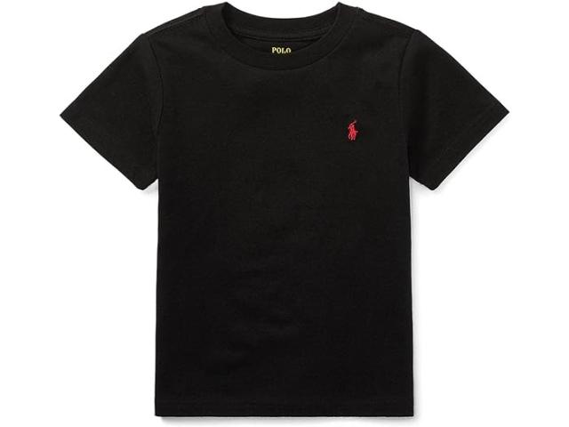 (取寄) ラルフローレン キッズ ボーイズ ショート スリーブ ジャージ T-シャツ (リトル キッズ) Polo Ralph Lauren Kids boys Polo Ralph Lauren Kids Short Sleeve Jersey T-Shirt (Little Kids) Polo Blackの通販は