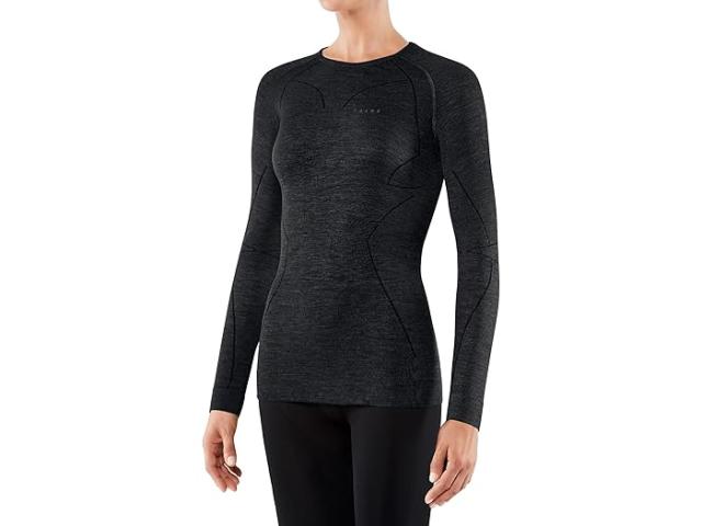 (取寄) ファルケ レディース ESS スポーツ ウール テック ロング スリーブ Falke women Falke ESS Sport Wool Tech Long Sleeve Blackの通販は