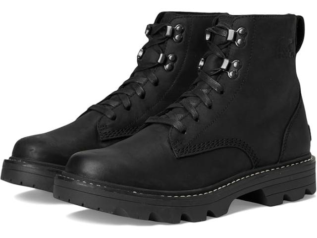 (取寄) ソレル レディース レベル RD ブーツ レース ウォータープルーフ SOREL women Revel Rd Boots Lace Waterproof Black/Black