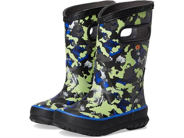 (取寄) ボグス キッズ キッズ レインブーツ カモ テクスチャー (トドラー/リトル キッド/ビッグ キッド) Bogs Kids kids Rainboot Camo Texture (Toddler/Little Kid/Big Kid) Black Multiの通販は 20,290円