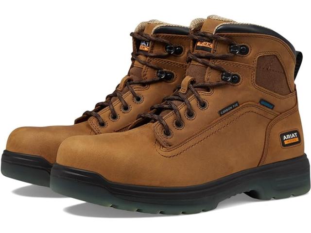 (取寄) アリアット メンズ ターボ 6 ウォータープルーフ カーボン トゥ ワーク ブート Ariat men Ariat Turbo 6" Waterproof Carbon Toe Work Boot Aged Barkの通販は 53,070円