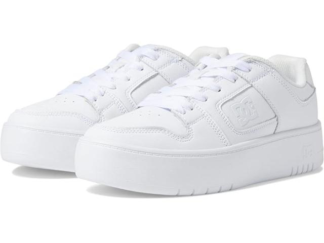 (取寄) DC レディース マンテカ 4 プラットフォーム DC women Manteca 4 Platform White/White
