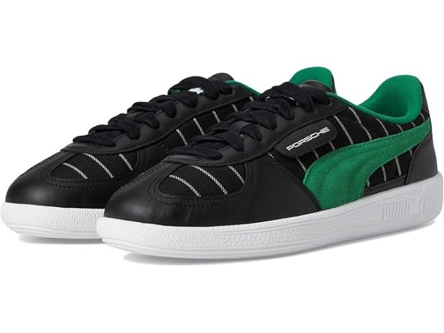 (取寄) プーマ メンズ ポルシェ レガシー パレルモ スニーカー PUMA men Porsche Legacy Palermo Sneakers Puma Black/Archive Green