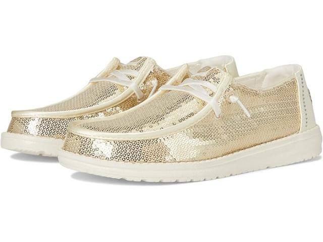 (取寄) ヘイ デュード レディース ウェンディ ディスコ シークイン Hey Dude women Hey Dude Wendy Disco Sequin Goldの通販は 20,890円