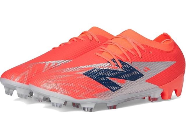 (取寄) ニューバランス フューロン チーム エフジー V8 サッカー クリーツ New Balance Furon Team FG V8 Soccer Cleats Energy Red/NB Navy/Light Cyclone