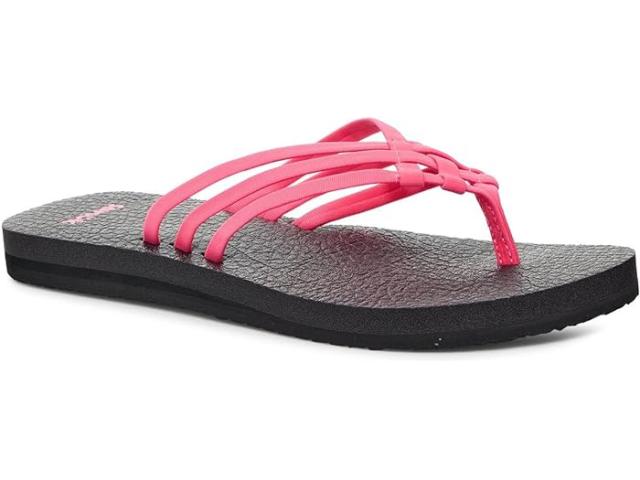 (取寄) サヌーク レディース ヨガ サンディー Sanuk women Sanuk Yoga Sandy Hot Pink
