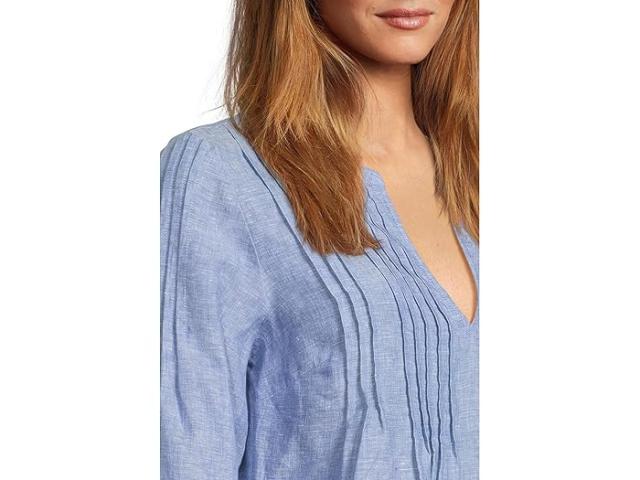 (取寄) トミーバハマ レディース コースタリーナ ピンタック ペザント トップ  Bahama women Coastalina Pintuck Peasant Top Buccaneer Blue