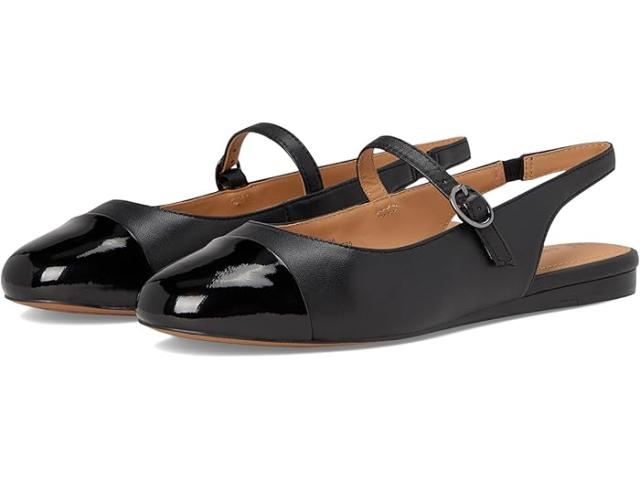 (取寄) ジョンストン&マーフィー レディース クレア スリングバック メアリー ジーン Johnston & Murphy women Claire Slingback Mary Jane Black