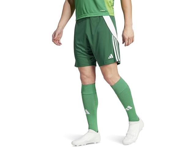 (取寄) アディダス メンズ ティロ 24 ショーツ adidas men adidas Tiro 24 Shorts Team Dark Green/Whiteの通販は 9,337円