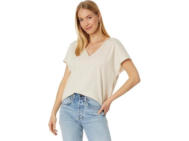 (取寄) スプレンディッド レディース アリ ヘザー ルレックス ティー Splendid women Ali Heather Lurex Tee Moonstoneの通販は 18,590円