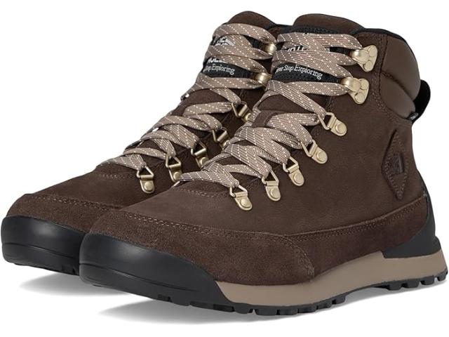 (取寄) ノースフェイス レディース バックトゥバークレー Iv レザー Wp The North Face women Back-To-Berkeley IV Leather WP Demitasse Brown/Garnet