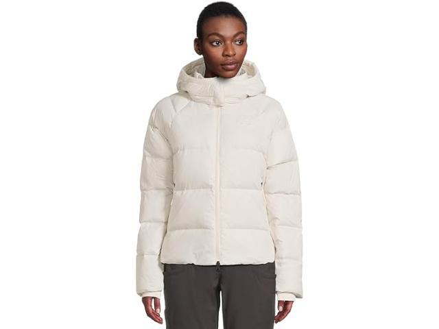 (取寄) ノースフェイス レディース ハイドレナライト シティ ダウン フーデット ジャケット The North Face women Hydrenalite City Down Hooded Jacket White Dune