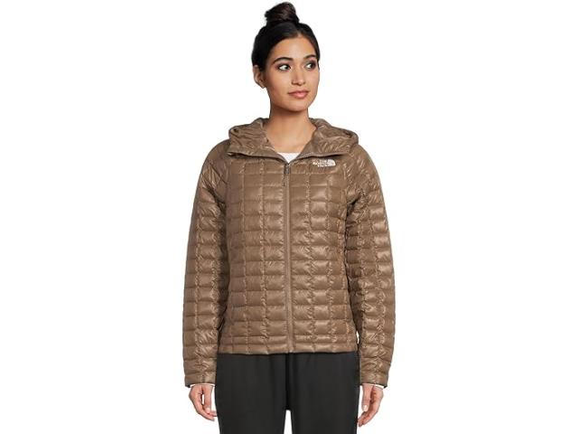 (取寄) ノースフェイス レディース サーモボール フーデット ジャケット The North Face women ThermoBall Hooded Jacket Mocha Brown