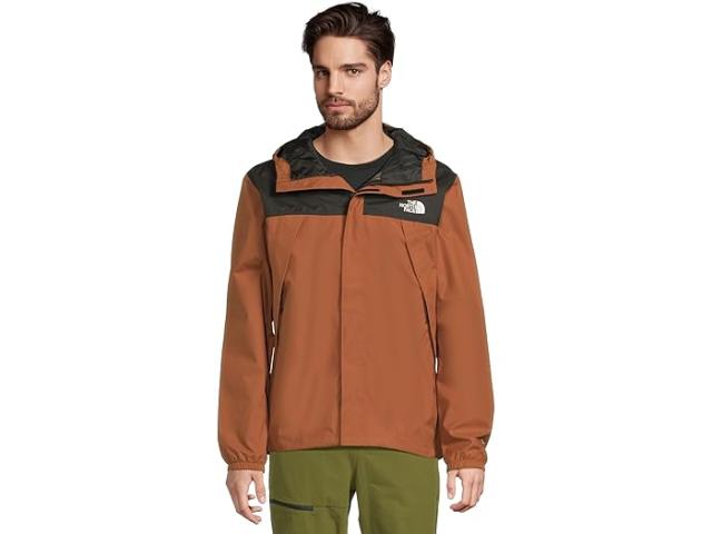 (取寄) ノースフェイス メンズ アントラ ジャケット The North Face men Antora Jacket Burnt Umber/TNF Black