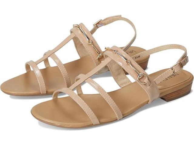 (取寄) ヴァネリ レディース  Vaneli women Banjel Light Taupe Patent