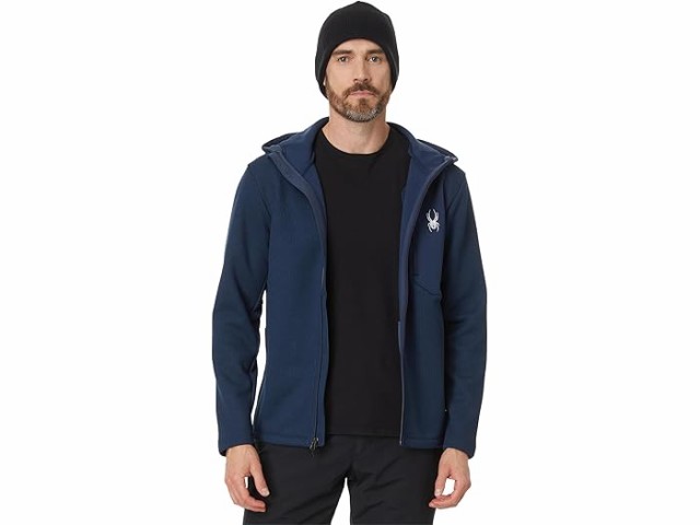 (取寄) スパイダー メンズ バンディット フーデット ジャケット Spyder men Bandit Hooded Jacket True Navy 1の通販は