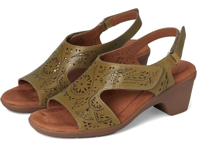 (取寄) コブ ヒル レディース  Cobb Hill women Corria Dark Green Leather