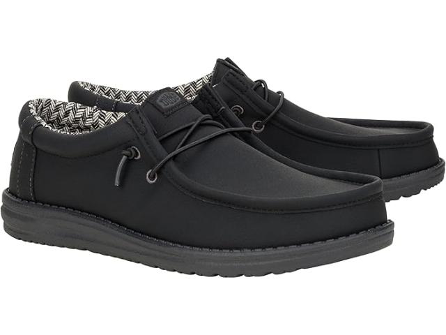 (取寄) ヘイ デュード メンズ ウォーリー クラシック Hey Dude men Wally Classic Black/Charcoal