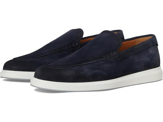 (取寄) マグナーニ メンズ オリオン Magnanni men Orion Navy Suede