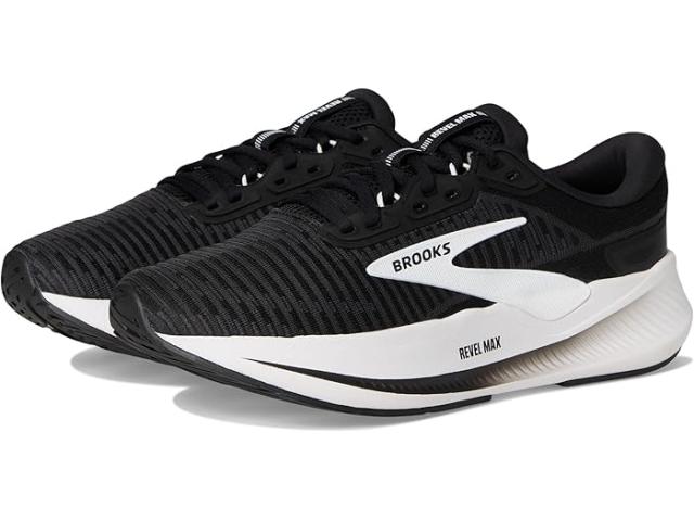 (取寄) ブルックス レディース レベル マックス Brooks women Revel Max Black/Grey/White